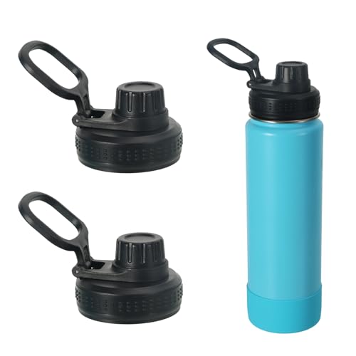 MEIJIAYOU Lid Replacement Compatible with Thermoflask 2PCS Leak-Proof Spout Lid Compatible with Thermoflask 12 oz 14 oz 18 oz 32 oz 40 oz 64oz