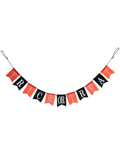 Banderola De Tela Decorativa Truco O Trato 150 Cm