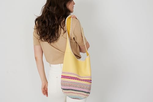 Image of The Sak 120 Hobo Bag - Large Women's Purse & Shoulder Bag - Handbag With Back Zipper Pocket and Magnetic Snap Closure