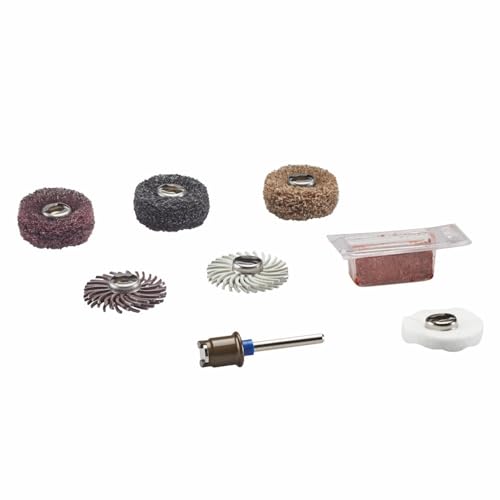 Dremel EZ726-01 EZ Lock™ Sanding & Polishing Rotary Accessory Micro Kit, 8 Piece Set