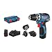Produktbild Bosch Professional 12V System A u-Bohrschrauber SR 12V-35 FC (in l. 4 FlexiClic Aufsätze, 2x3.0 Ah A u, Schnelllade erät AL 12V-40, in L-BOXX 102) - FlexiClic System