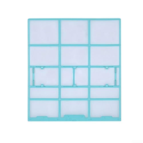 Filtro de polvo para aire acondicionado Midea Hualing mejora la eficiencia general (25,3 x 28 cm)