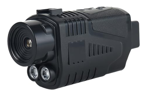 Mira Térmica, Monoculares con Zoom Digital 5X, dispositivo de visión nocturna infrarroja de 5MP, 1080P, visión de 300M, telescopio for acampar, navegar, cazar al aire libre