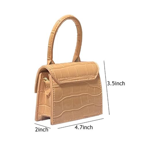 Image of Cute Purse Mini Crossbody Bags for Women Top Handle Clutch Handbag