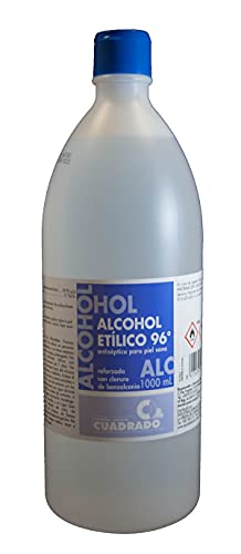 Montplet Alcohol 96º Etilico 1 L Cuadrado 1000 ml