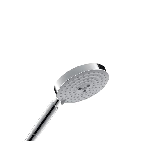 hansgrohe Raindance S Easy Install 5-inch Handheld Shower Head Modern 3 RainAir, BalanceAir, Whirl 28519001,Chrome,Small