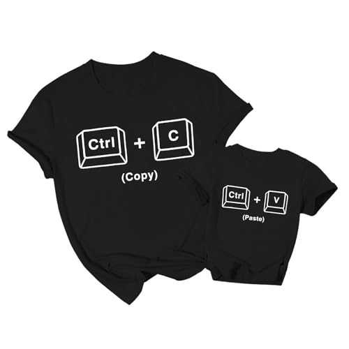 Mama Mini Paste Copy Shirt Mommy and Me Matching Tshirt Mother and Daughter Short Sleeve Gifts Family Matching Clothes