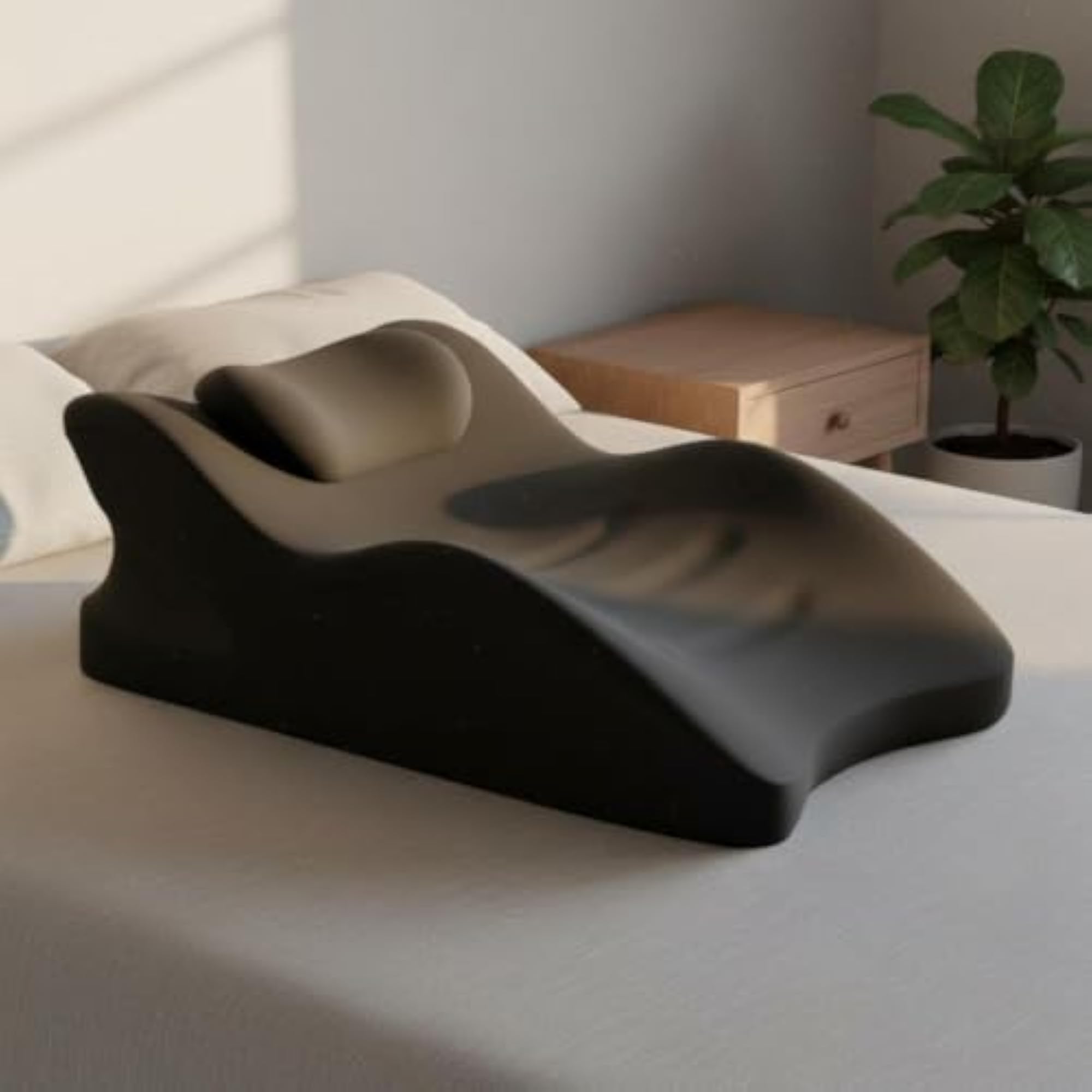 Stomach Sleeping Pillow, Multi-Functional Ergonomic Face-Down Pillow