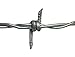 Real Barbed Wire 60ft 15.5 Gauge - Great for Crafts, Fences, and Critter Deterrent