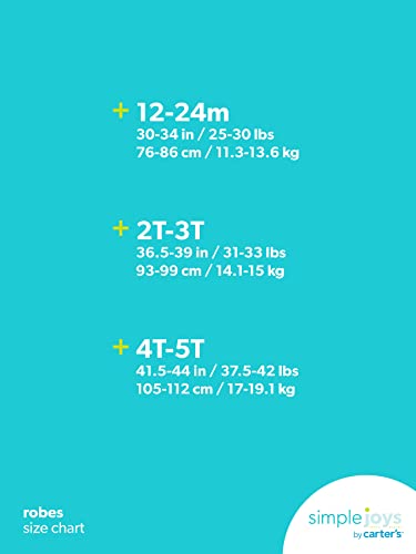 Simple Joys by Carter's baby-girls Hooded Sleeper Robe3