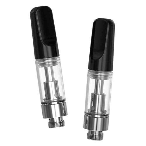 CannBro Einweg-Verdampfe,510er Gewinde,Ohne Nikotin/Ohne Flüssigkeit,Lebensmittelgeeignet · Kindersicher · Ideal Für CBD (Schwartz, 0.5ml, 2 Stück) CannBro Einweg-Verdampfe,510er Gewinde,Ohne Nikotin/Ohne Flüssigkeit,Lebensmittelgeeignet · Kindersicher · Ideal Für CBD (Schwartz, 0.5ml, 2 Stück)