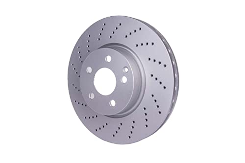 Disque de frein en carbone HELLA 54634Pro_Hc anti-vibration et thermique