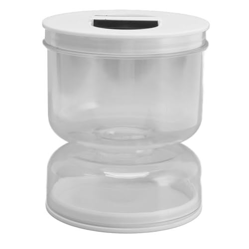 Contenedor de Frasco de Separación en Húmedo Seco, Recipiente de Almacenamiento para Encurtidos Cocina, Recipiente de Almacenamiento para Encurtidos y Aceitunas Material plástico acrílico no vidrio