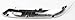 Crash Parts Plus Chrome Front, Passenger Side Bumper Trim for 2005-2010 Chrysler 300 CH1059127
