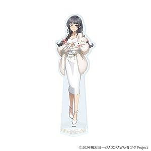 アクリルスタンド「青春ブタ野郎はサンタクロースの夢を見ない」07/桜島麻衣 ホワイトウィンターver.(描き下ろしイラスト)