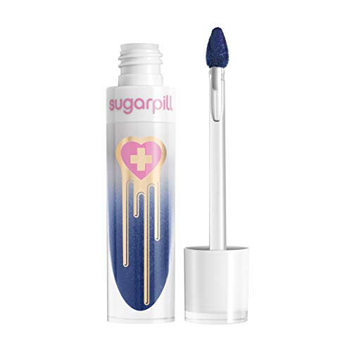 Sugarpill Metallic Liquid Lipstick Lip Color - Shiver (Blue)