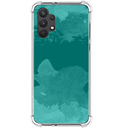Cover In Silicone Antiurto Per Samsung Galaxy A32 4G Disegno Acquerello 06 Disegni