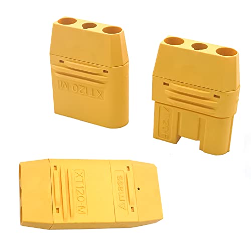 Amass XT120 conector de batería 60A para vuelos estables en drones FPV y UAV