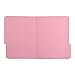 Amazon Basics File Folders, Letter Size, 1/3 Cut Tab, Pink, 36-Pack