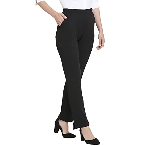 Image of Smarty Pants Women's Cotton Straight Leg Formal Trouser