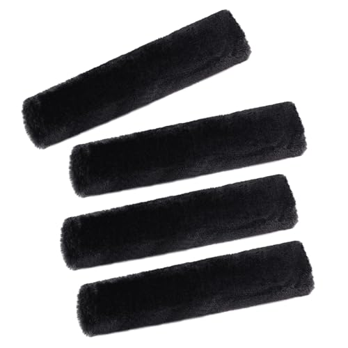 : GaoBangM 4PCS Car Seat Belt Pads Super Soft Faux Fur Seatbelt Covers for Kids Adults, Comfort Shoulder Cushion for Car/Backpack/Camera Straps
