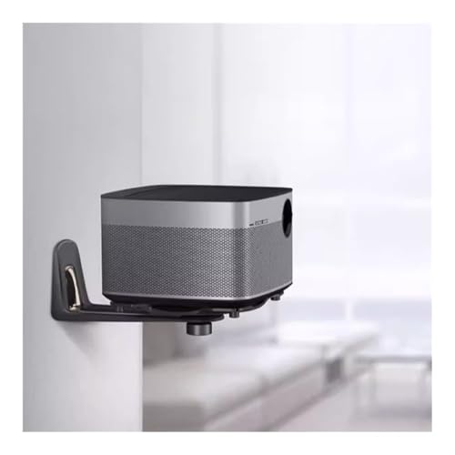 Soporte para proyector de metal resistente, base gris universal de pared 4