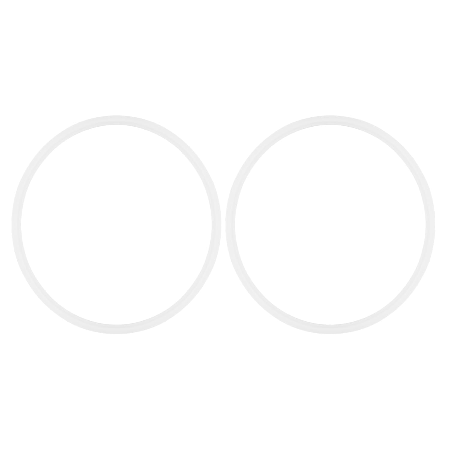 2 Pack Seal White O-Ring for Magic-Bullet 250W Gasket for Replacement Parts Seal Cups Lids