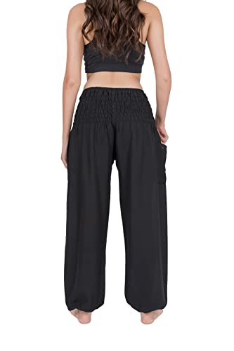 CHAINUPON Harem Pants Women Flowy Trouser Yoga Boho Hippie Clothes4