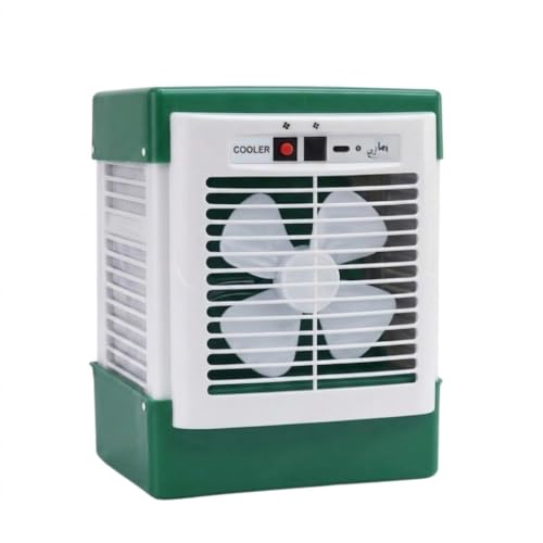 Image of Drumstone (10 Years Assured Warranty) Rechargeable Portable Mini Air Cooler - High Speed Cooling Fan with Strong Airflow, Energy Efficient Motor, Dual Speed Control & USB Charging, Compact Lightweight