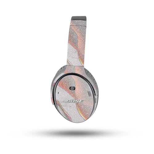 Image of MightySkins Glossy Glitter Skin Compatible with Bose QuietComfort 35 II Headphones - Bubble Marble | Protective, Durable High-Gloss Glitter Finish | Easy to Apply