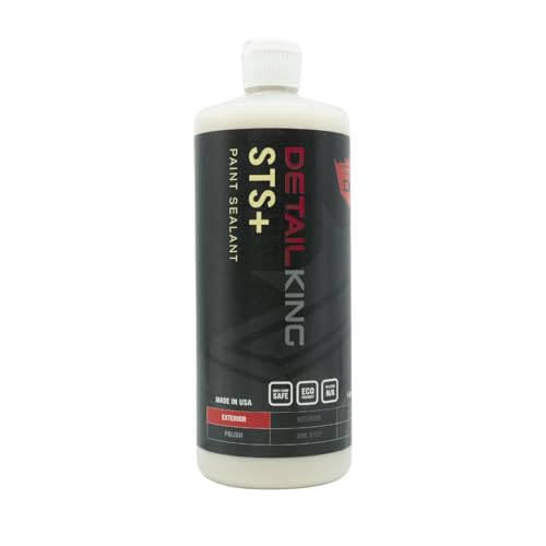 Detail King STS+ Polymer Car Paint Sealant & Protectant - Part 3 of Paint Correction Process - Car Wax Replacement - 32 Oz