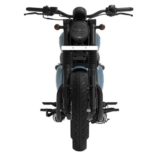 Image of YEZDI Roadster Disc Bike Sharkskin Blue Alloy Wheels Booking for Ex-Showroom Price