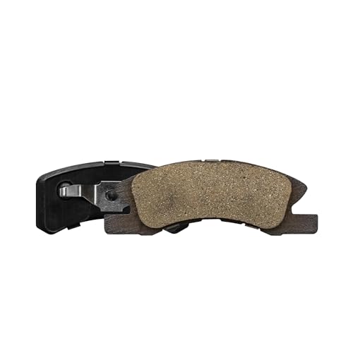 Image of Detroit Axle - Front Brake Pads for 2014-2024 Mitsubishi Mirage, 2017-2024 Mirage G4, Ceramic Brake Pads w /Hardware Replacement