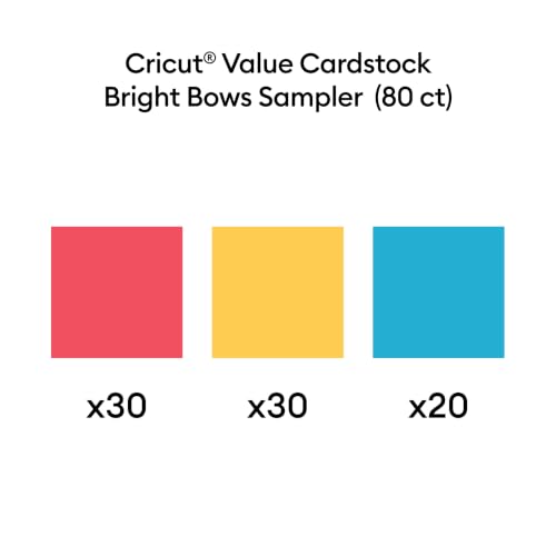Cricut® Value Cardstock, Bright Bows Sampler - 8.5 in x 11 in (80 ct) - image 3
