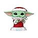 Funko POP! Star Wars: The Mandalorian Holiday - Grogu (Santa) - The Child - Baby Yoda - Collectable Vinyl Figure - Gift Idea - for Kids & Adults