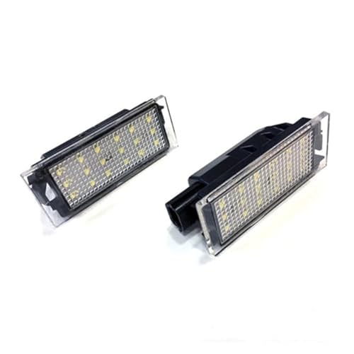 Evita error de bombilla con estas luces matrícula LED para Espace 1