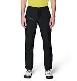 Mountain Hardwear メンズ ストレッチ オゾンパンツ ハイキング バックパッキング キャンプ アウトドア活動用, ブラック 26, Medium Short