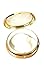 Religious Gifts Supplies Small Catholic Communion Gold Toned Eucharist Host Carrier Travelling Pyx, 2 1/4 Inch