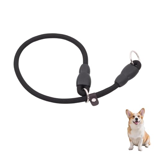 Hundehalsband mit Zugstopper, Dressurhalsband, Nylon-Hundehalsband für die Ausbildung Kleiner bis...