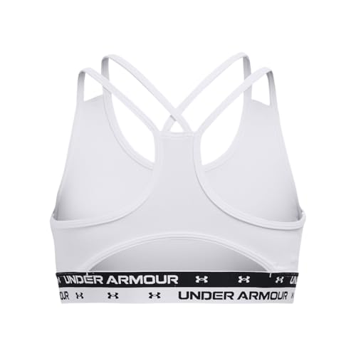 Under Armour Girls Armour HeatGear Mid Impact Sports Bra2