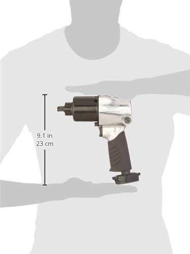 Ingersoll Rand 231G 1/2" Air Impact Wrench, 500ft-Lbs Max Torque, Pistol Grip