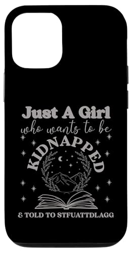 Dark Romance Merch Kidnapped STFUATTDLAGG Smutt Book Lover Case for iPhone 12/12 Pro
