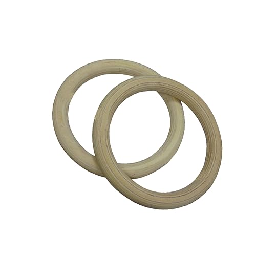 BRIGHTFUFU Gymnastic Rings for Full Body Strength Training Durable Fitness Rings for Workouts Cross Training and Home Gym Exercises