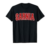 SARNIA CANADA Varsity Style Vintage Retro Canadian Sports T-Shirt