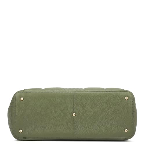 Image of Da Milano Leather Tote Bag for Women (01944)
