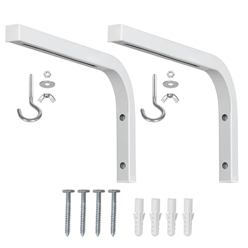 Soporte de pantalla ajustable para proyector con anclaje de techo estable