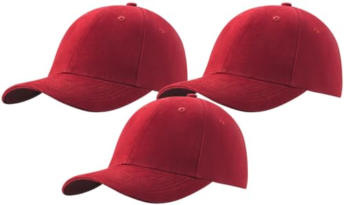 Casquette de baseball réglable lot de 3 hommes contre le soleil
