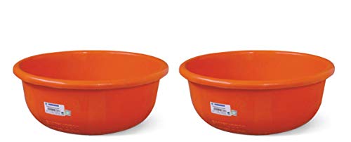 Image of Samruddhi Plastic Kisan Small Tub (9.5 L)- Set of 2