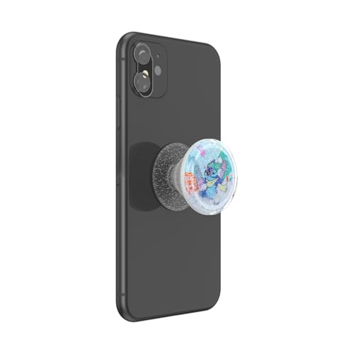 Image of PopSockets Adhesive Phone Grip, Holder, Phone Stand, Disney Lilo & Stitch - Snowglobe Stitch