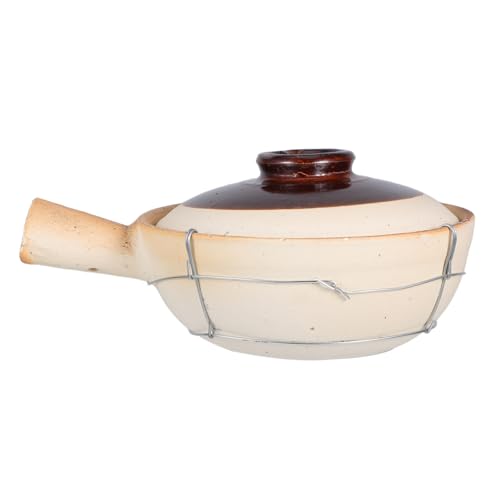 Mikikit Cazuela De Terracota Cocinar Cuenco Coreano Cuenco De Terracota Olla De Sopa De Cerámica Cazuela China Cuenco De Piedra Coreano Bote De Piedra Olla De Barro Coreana Arcilla